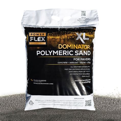 lowes polymeric sand|sand that hardens like cement.